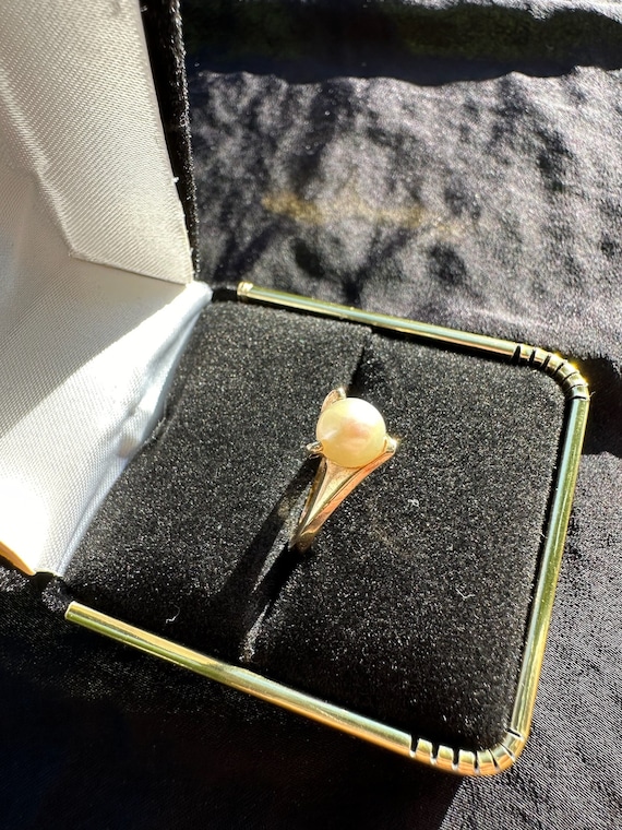 Pearl Ring 10k Gold