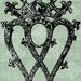 Digital Download Luckenbooth Brooch Celtic Scottish Jewelry, digi stamp, digis, digital stamp, Antique Illustration