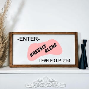 Gaming Sign, Gaming Gift, Custom Wood Sign, Gay Pride Gift, Gamer, Farmhouse Sign, House Warming Gift, Gay Pride Custom Gift, Wall Hanging