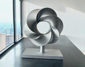 Triple Twist Torus Geometric Sculpture