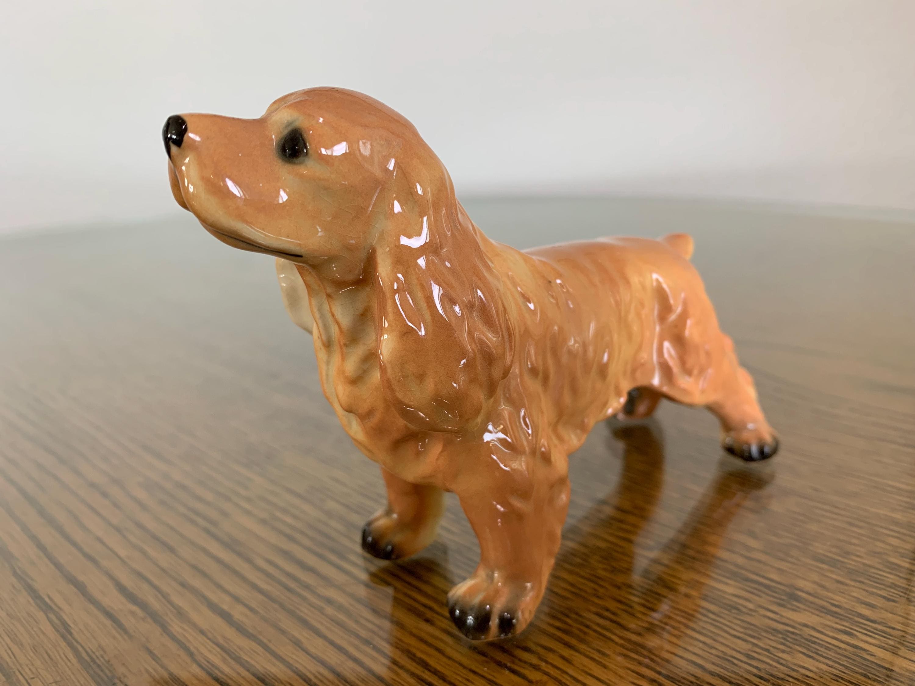 Vintage Ceramic Cocker Spaniel - Etsy