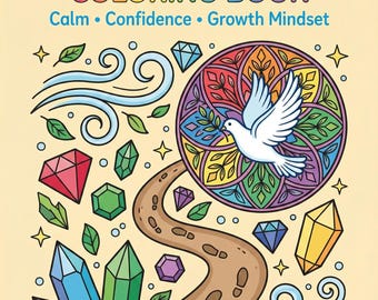 Growth Mindset Coloring Pages for Kids | Positive Affirmations (PDF Download)