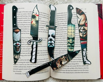 Horror Movie Bookmarks  -- Horror / Thriller -- The Lost Library