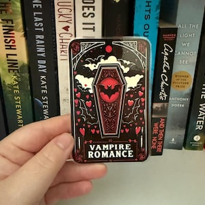 Vampire Romance Lesezeichen für eine Tarot Karte -- Tarot Lesezeichen -- Die verlorene Bibliothek -- Book Club Lesezeichen