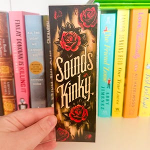 Segnalibro Sounds Kinky -- Book Trope -- Dark Romance -- The Lost Library -- Segnalibro Book Club
