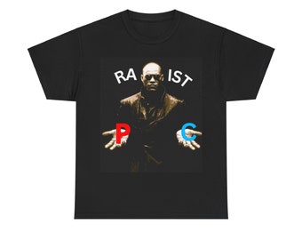 Racistische verkrachter PC Matrix Morpheus T-shirt