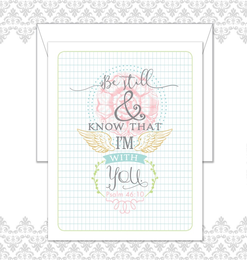 Bible Verse Set of 10 Cards and Envelopes Christian Etsy