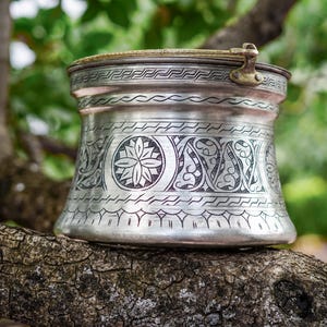 Handmade Copper Bakrac - Authentic Turkish Cookware for Farmhouse Kitchen Decor
