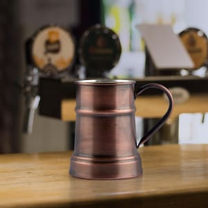 Handmade Copper Mug, 8.5 US Oz (250 Ml), Turkish Copper Mug