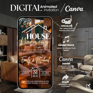 Digitale housewarmingsuitnodiging bewerkbare nieuwe huisuitnodiging aangepaste housewarmingfeestuitnodiging nieuwe huis e-mailuitnodiging direct downloaden