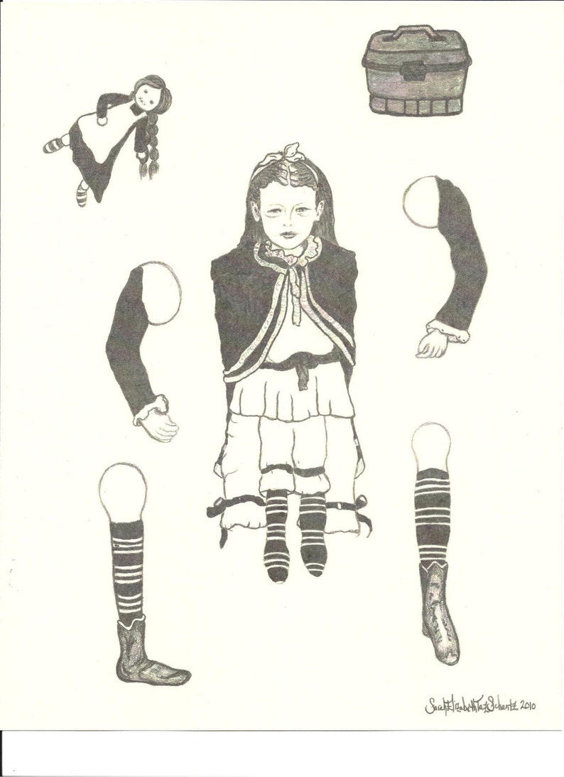 The Four-Legged Girl, A Print image 1