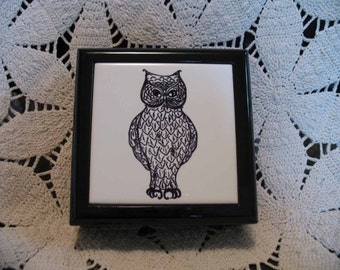 Owl Curio Box