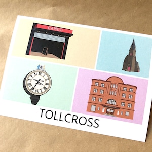Cartes postales Tollcross Edinburgh - *1 carte postale simple*