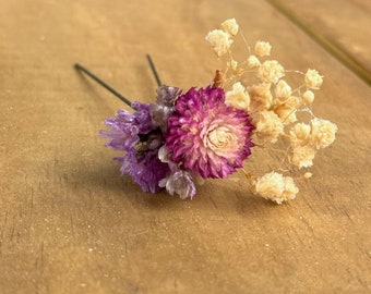 Real Dried Flower Pin