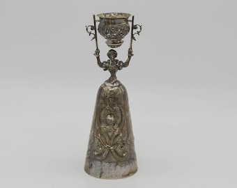 Antique Hanau silver wager cup, 19th Century  Silver German Wager Cup Hanau Circa 1895 Ludwig Neresheimer & Sohn,