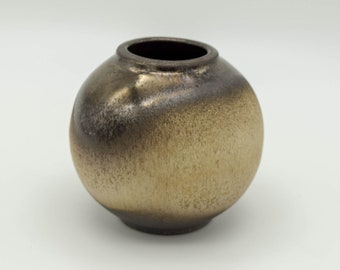 West German pottery Fritz Van Daalen ball Vase 126/8, Vintage  Fritz Van Daalen Keramik small  ball vase, West German pottery  ball vase