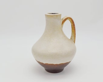 West German pottery Fritz Van Daalen Vase 120/15, Vintage  Fritz Van Daalen Keramik small vase, West German pottery cream jug vase