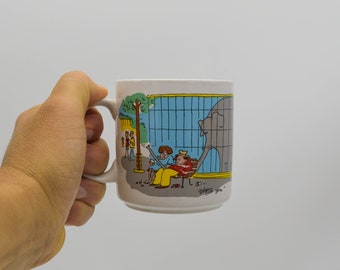 Vintage V G Myers LAFF time Adult humor Mug, vintage V G Myers funny cartoon mug, Vintage adult comic strip cartoon mug