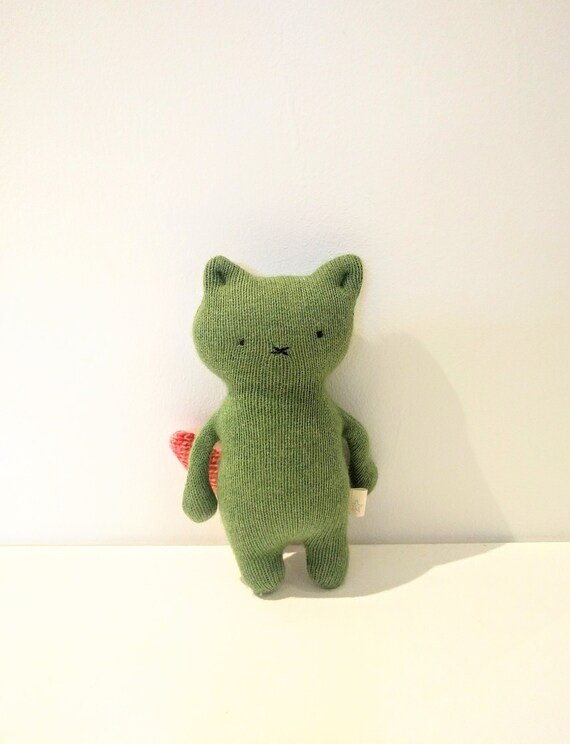 small stuffed cat