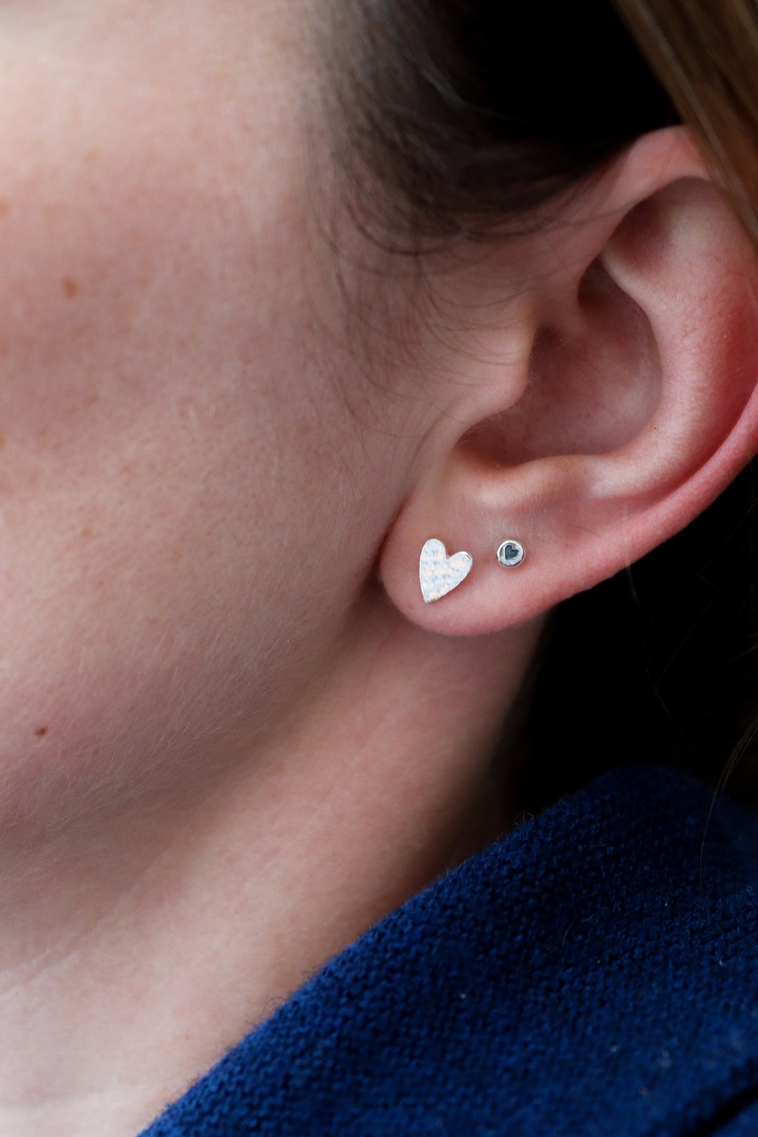 アクセサリー HUMAN MADE Heart Silver Earrings Silver Human Made - HEART SILVER EARRING | HBX - Globally Curated