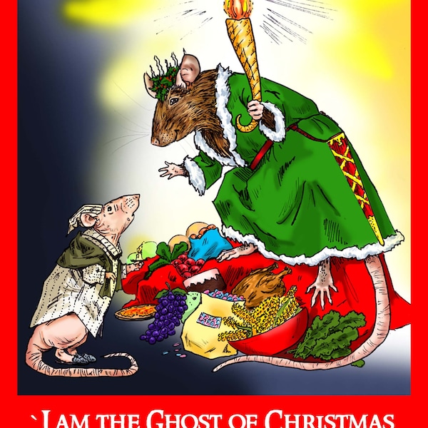 The Ghost of Christmas Present Card
