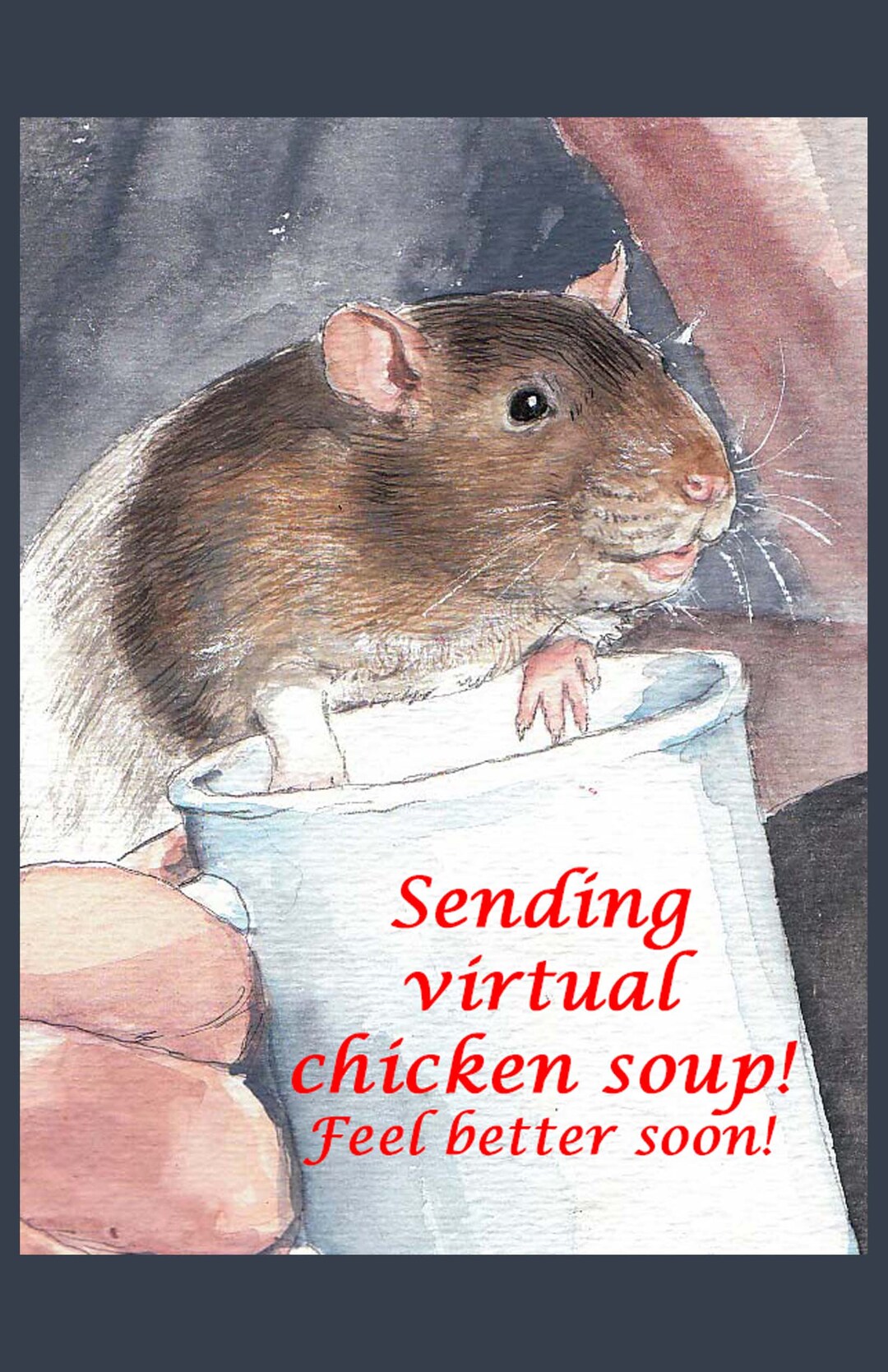 Virtual Chicken Soup Get Well Etsy