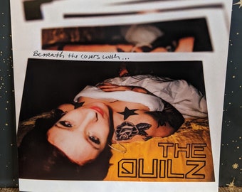 The Quilz - Abaixo das capas com o LP de vinil Quilz