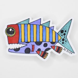 Sticker vis