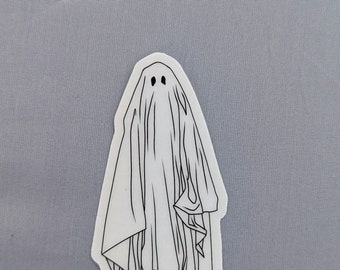 Sheet Ghost clear vinyl sticker