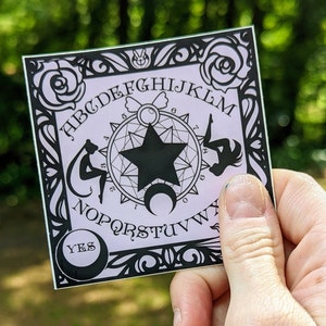 Magical Girl Ouija Board Sticker