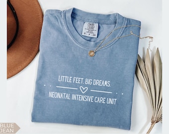 NICU RN Shirt, Comfort Colors Neonatal Nurse, Neonatal Nurse Crewneck, Neonatal Intensive Care Unit Nurse Practitioner Gift, icu Nurse Tee