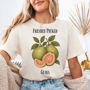 Guavas Retro Commercial Graphic Shirt, Vintages Guavas Label Shirt, Exotic Fruit Lover Tee, Cute Unisex Graphic Shirt, Cool Gift