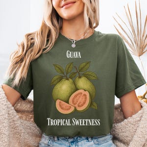 Guavas Retro Commercial Graphic Shirt, Vintages Guavas Label Shirt, Exotic Fruit Lover Tee, Cute Unisex Graphic Shirt, Cool Gift