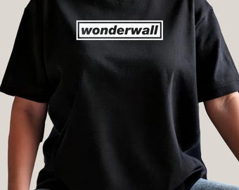 Oasis Live 27 Tour - Wonderwall Tshirt