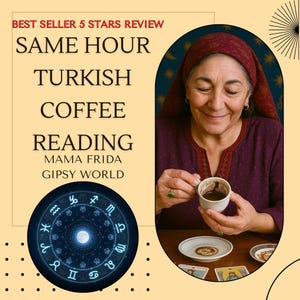 CAFÉ TURC Lecture PSYCHIQUE • Lecture dans la tasse à la même heure • Dire la bonne aventure avec Energy Insight • Mama Frida