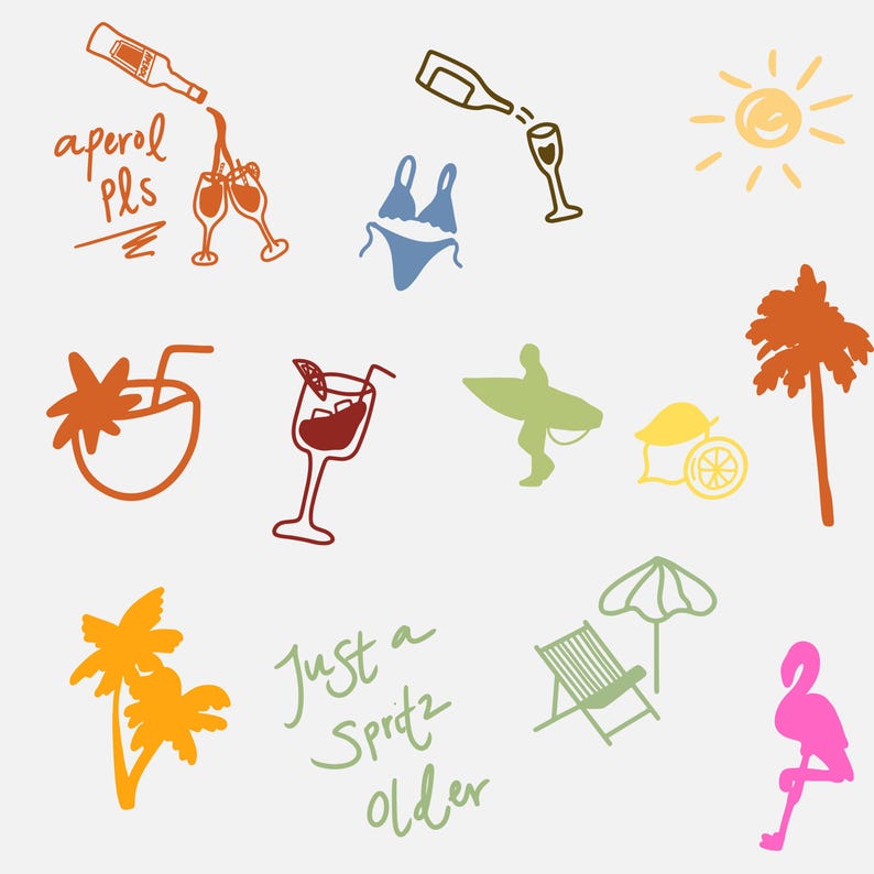 Custom Hand-Drawn Icon: Wedding, Social Media (PNG, SVG Digital Download) image 8