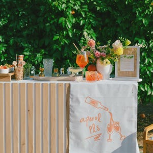 Custom illustration icon for bar signage