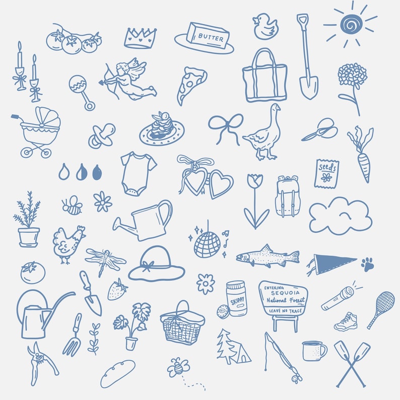 Custom Hand-Drawn Icon: Wedding, Social Media (PNG, SVG Digital Download) image 6