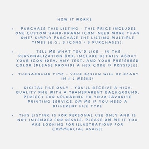 Custom Hand-Drawn Icon: Wedding, Social Media (PNG, SVG Digital Download) image 3