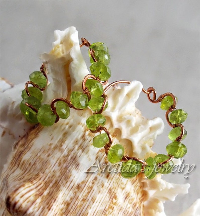 Earrings tutorial Hoops tutorial DIY hoops earrings Wire wrap tutorial Wire wrapped jewelry tutorial beading tutorial earrings pattern PDF image 5