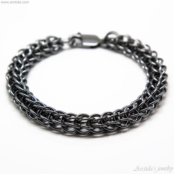 Sterling silver bracelet for men bracelet silver Mens gift for Etsy