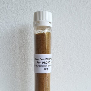 Roh Propolis, Raw Bee Propolis, Ernte 2023, naturbelassen, gemahlen,  Versand aus Deutschland