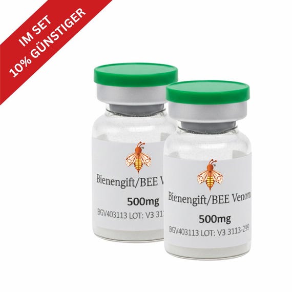 Buy 500mg Bee Venom Powder, Bee Venom, Bee Poison, Apitoxin