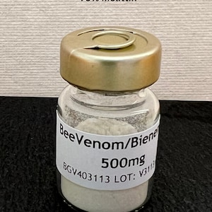 500mg Bienengiftpulver, Bee Venom, Bienengift, Apitoxin, natürlich, rein, pure