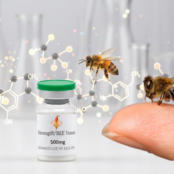 Buy 500mg Bee Venom Powder, Bee Venom, Bee Poison, Apitoxin
