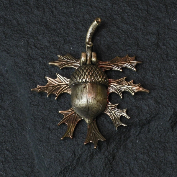 Bronze Oak Leaf and Acorn doorbell