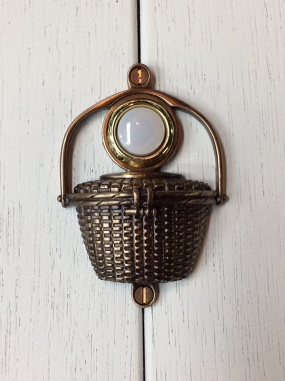 Nantucket Basket in Bronze