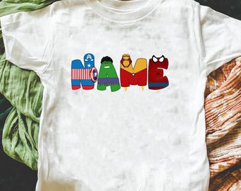 Avengers Superhero Custom Name Dtf Transfer: Captain America & Winter Soldier Dtf ,