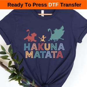 Hakuna Matata Shirt, Family Vacation, Custom Animal Kingdom 2025, Disney Lion King, Animal Kingdom Hakuna Matata, Disney Animal Kingdom