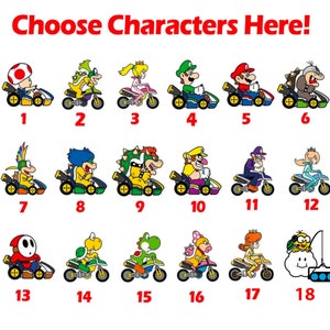 Mario Cart DTF Transfer,Mario Cart Party Ready To Press,Super Mario Gaming DTF,Mario & Friends Party DTF,Spring Transfer
